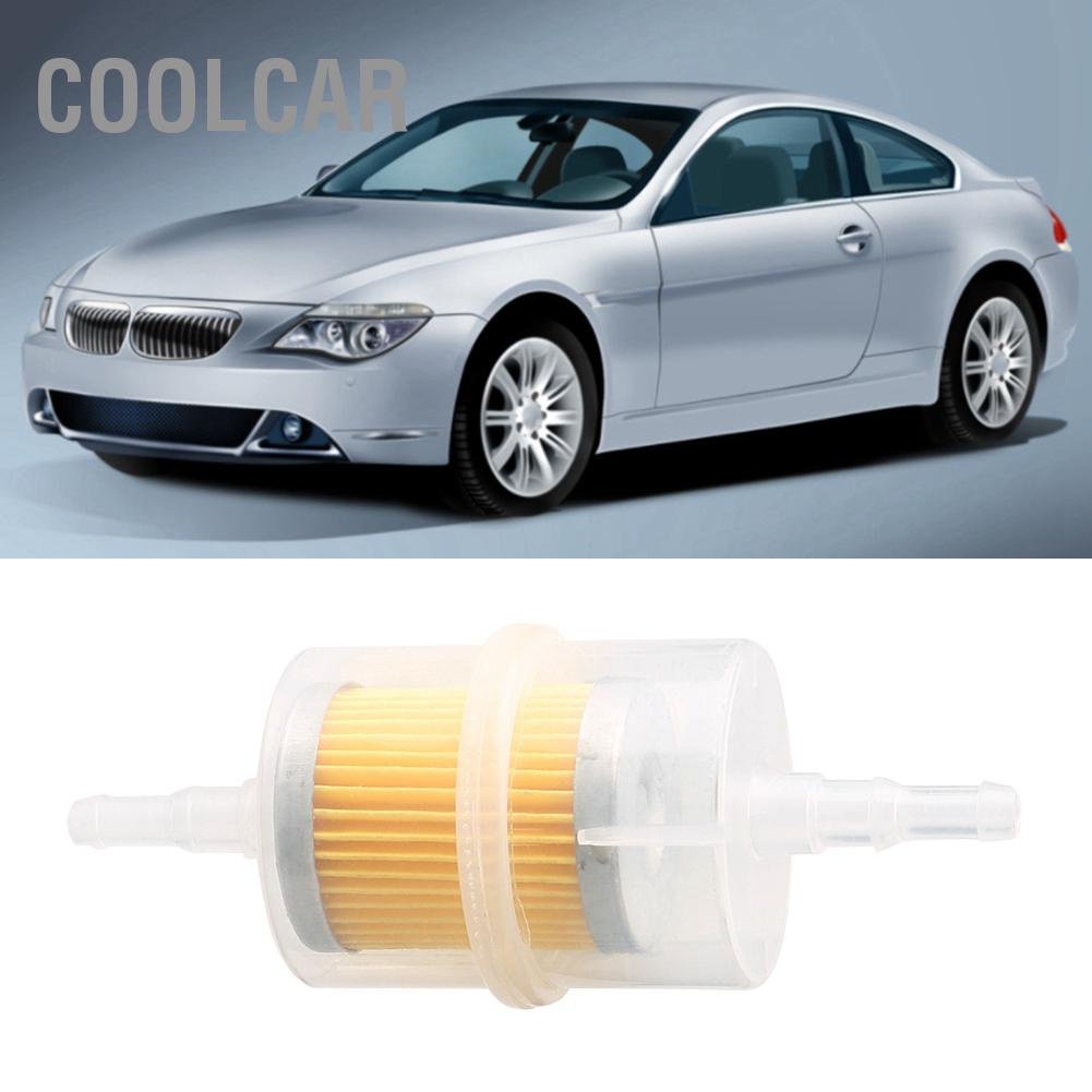 CoolCar Bộ lọc xăng nhiên liệu ô tô đa năng Phụ tùng thay thế 6mm 8mm