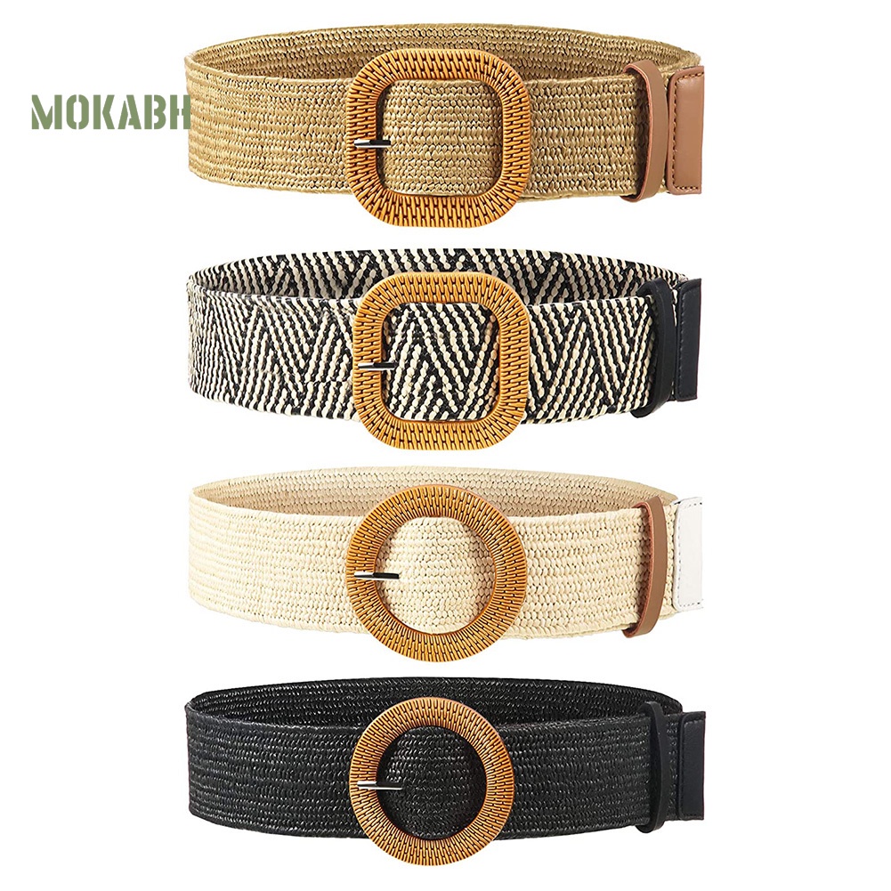 Thắt Lưng Dây Bện Phong Cách Bohemian Cổ Điển Mùa Hè Cho Nữ