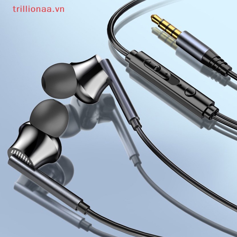 Tai Nghe Thể Thao Nhét Tai Có Micro Chống Ồn Chuyên Dụng