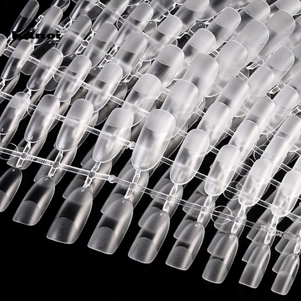 Hộp 240 Móng Tay Giả Trong Suốt Có Thể Tháo Rời Chắc Chắn