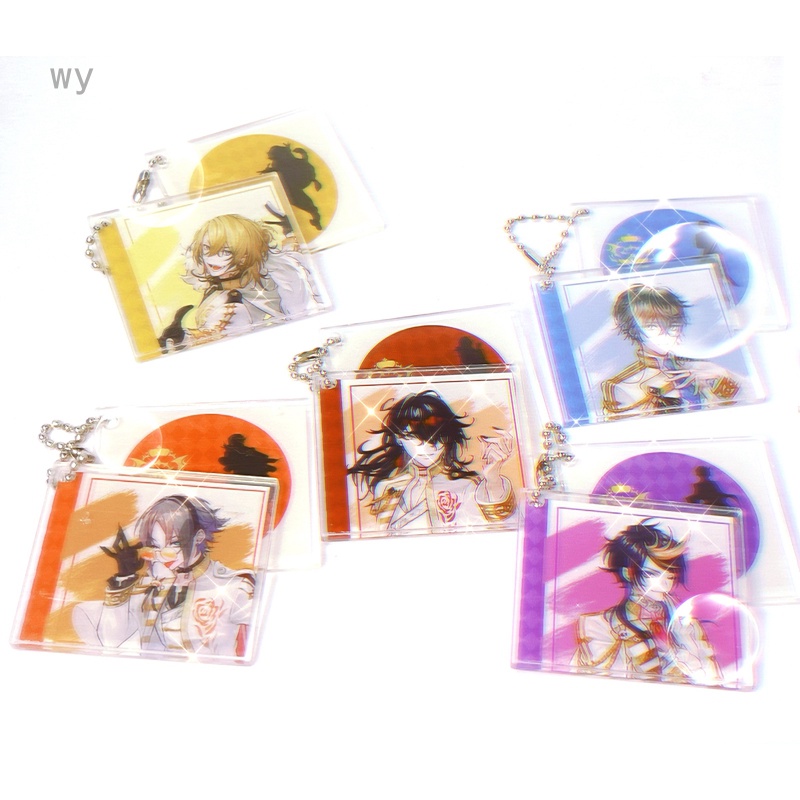 Móc Chìa Khóa Acrylic Hình Hoạt Hình LUXIEM Dễ Thương