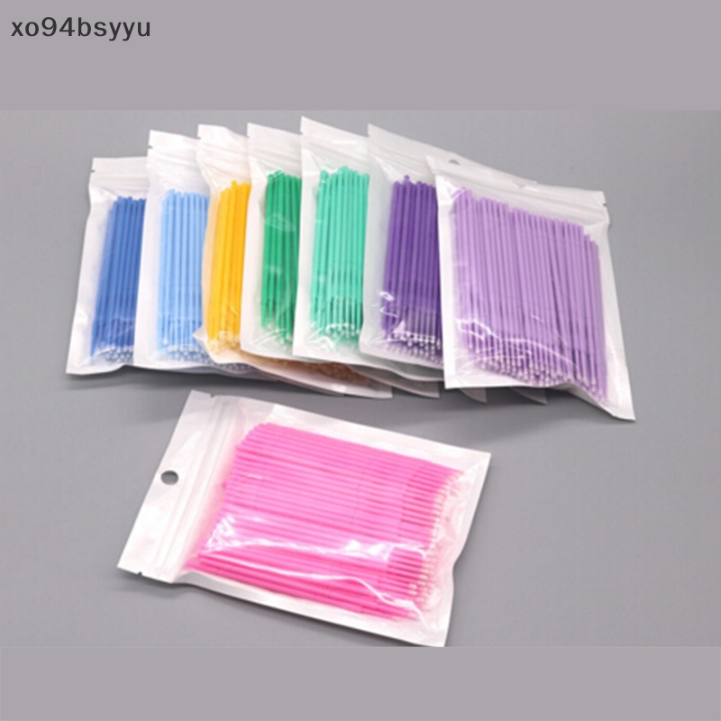 Set 100 Cọ Vệ Sinh Lông Mi / Lông Mày / Lông Mi Dùng Một Lần xo94bsyyu VN