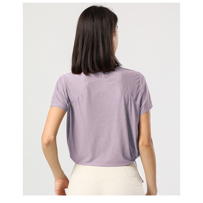 Áo Thun Thể Thao Cổ Tròn Dáng Rộng Tùy Chỉnh Nhanh Khô Tiện Dụng