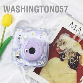 Có thể bán buôn Túi Máy Ảnh Tức Thì Mini8 9 11 Di Động Đa Năng In Hoa Cúc Trong Suốt Washington057 Hàng giao ngay