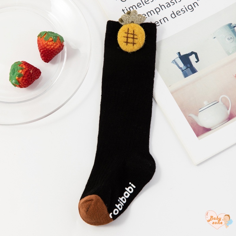 Tất Chống Trượt Thời Trang Thu Đông Phong Cách Hàn Quốc Cho Bé