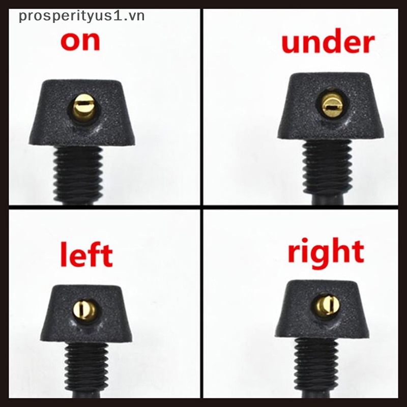 1 [prosperityus1] Bộ 3 Vòi Phun Nước Rửa Kính Chắn Gió Ô Tô Thông Dụng DIY