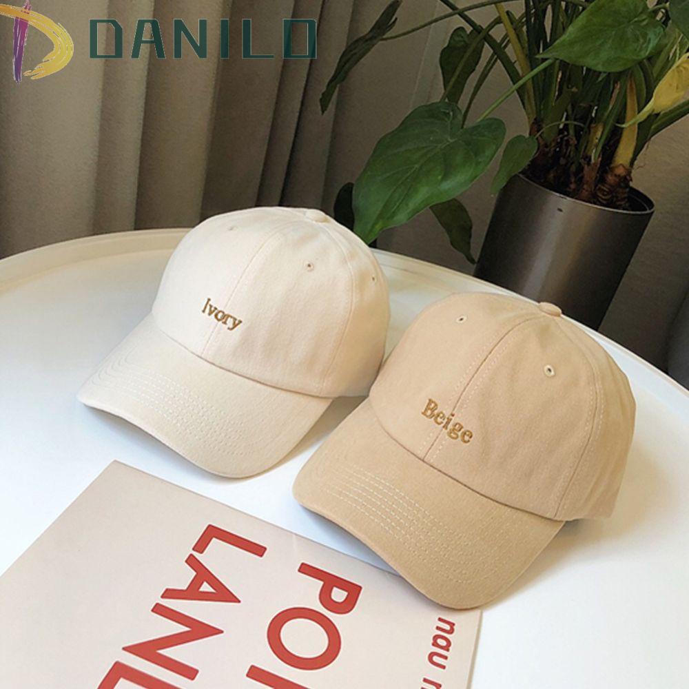 Mũ Lưỡi Trai Thêu Chữ DANILO Phong Cách Thời Trang Hàn Quốc Dành Cho Nữ