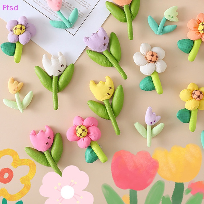 {Ffsd} Kẹp Tóc Hình Hoa Tulip Bằng Vải Nhiều Màu Dễ Thương Phụ Kiện Làm Trang Sức Thủ Công Cho Nữ * Hàng Bán Chạy
