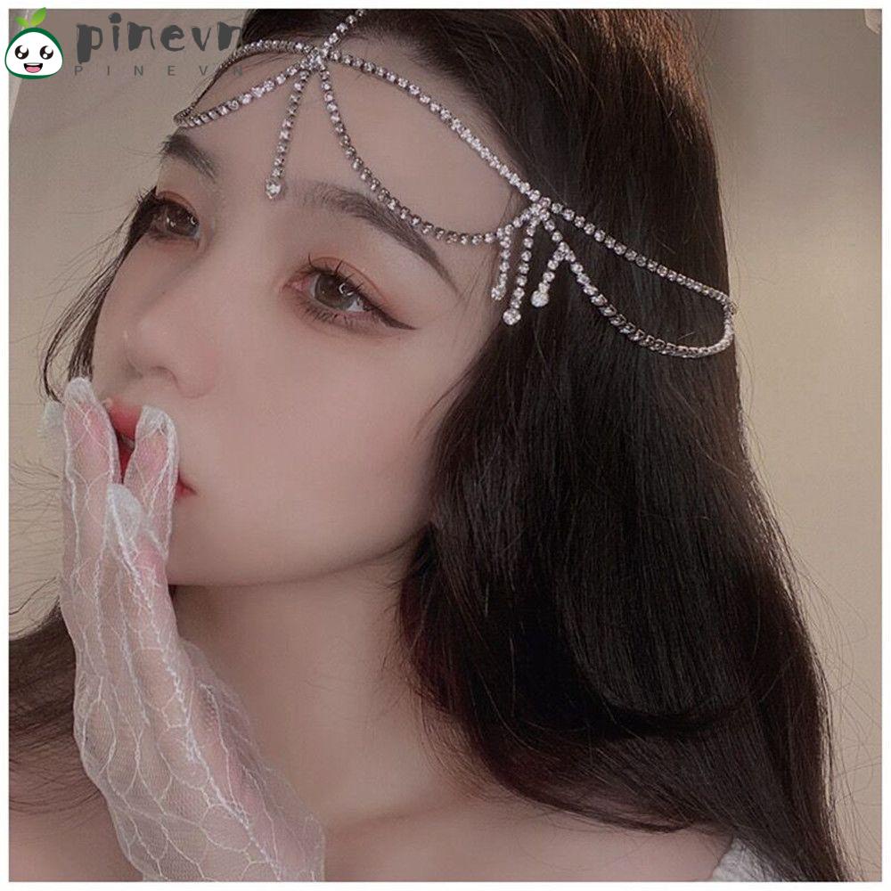 Cài Tóc Đính Đá Phong Cách Bohemian Cho Cô Dâu