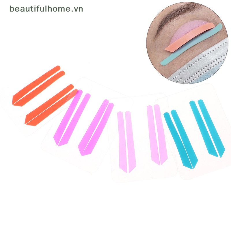 Bộ 2 Cặp Đệm Silicone Nâng Lông Mi Tiện Dụng