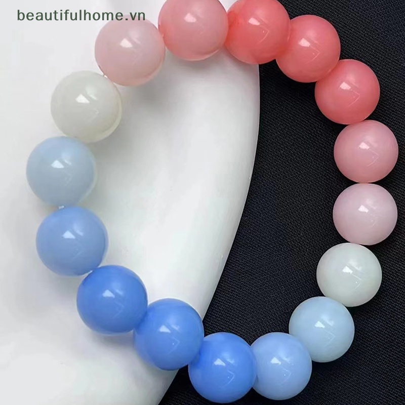 Vòng Đeo Tay Dây Mềm Mại Màu Gradient Nhiều Màu Sắc Đẹp Mắt [beauty]