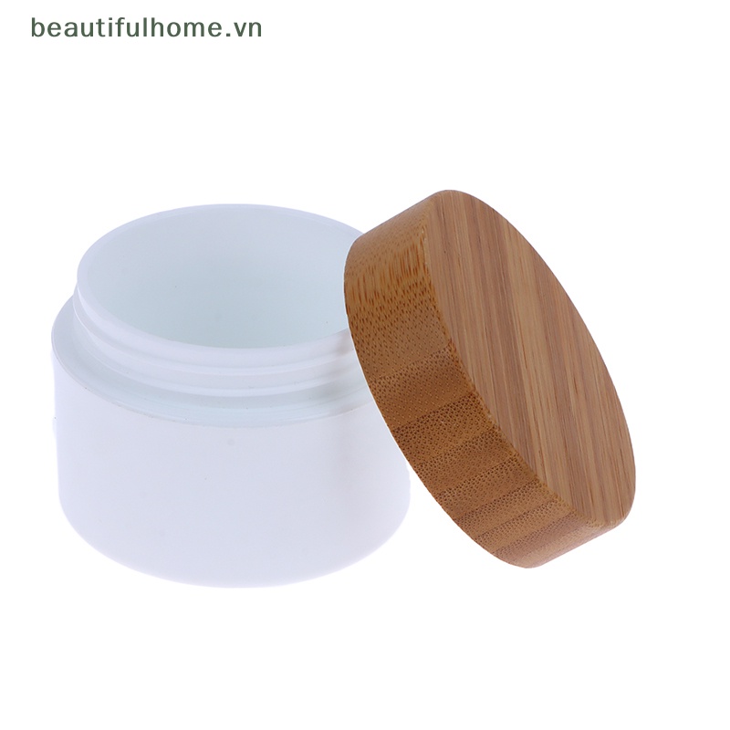 1 Hộp Rỗng Có Nắp Bằng Tre PP Chất Lượng Cao