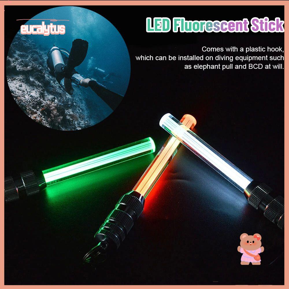 Eutus Gậy Phát Sáng Đèn LED Tín Hiệu Dưới Nước An Toàn Khi Chơi Thể Thao Dưới Nước