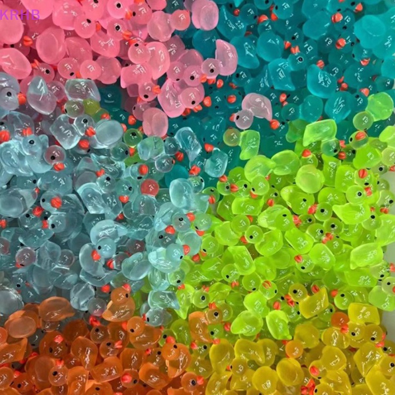 Set 10 Mô Hình Búp Bê Mini Phát Sáng Trong Bóng Tối Độc Đáo Mới