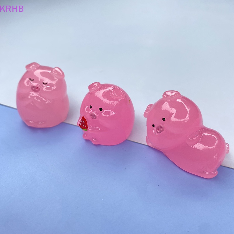 1 Tượng Heo Con Phát Quang Dễ Thương Mới