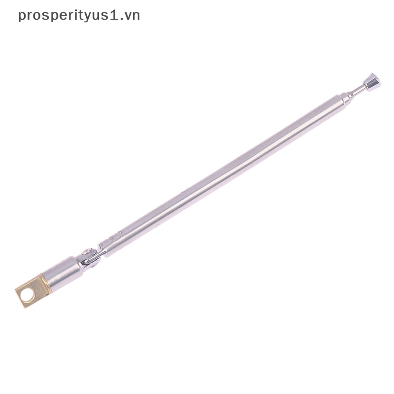 1 Ăng Ten Radio AM FM 4 Đoạn Bằng Thép Không Gỉ prosperityus1