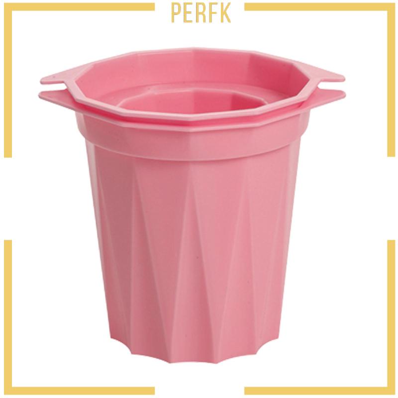 Khay Làm Đá Bằng Silicone Hình Trụ Tiện Dụng Mang Theo Du Lịch Cắm Trại