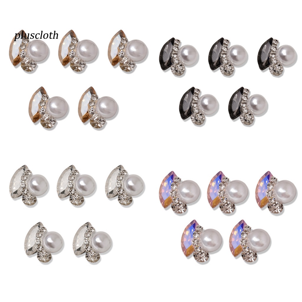 Bộ 5 Hạt Đá Lấp Lánh Trang Trí Móng Tay Nghệ Thuật