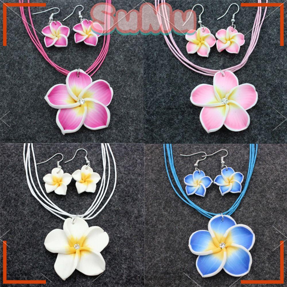 Bộ Vòng cổ + Bông Tai Hình Hoa Hướng Dương