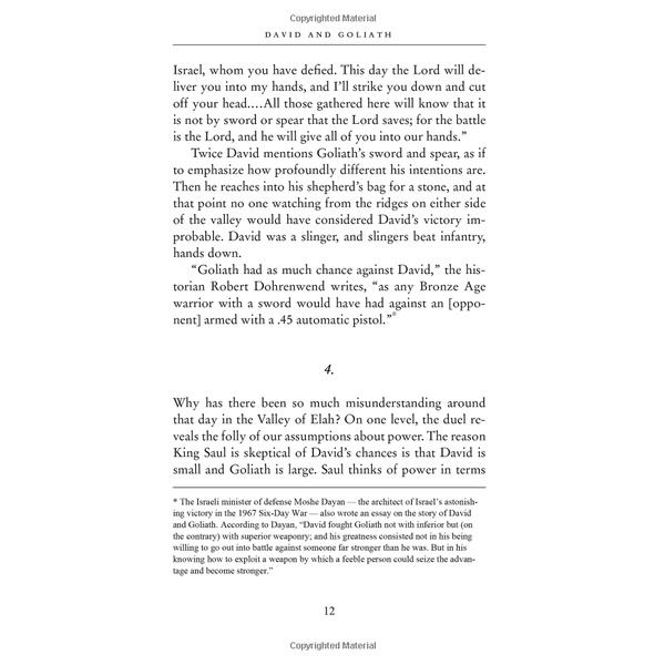 Sách David and Goliath