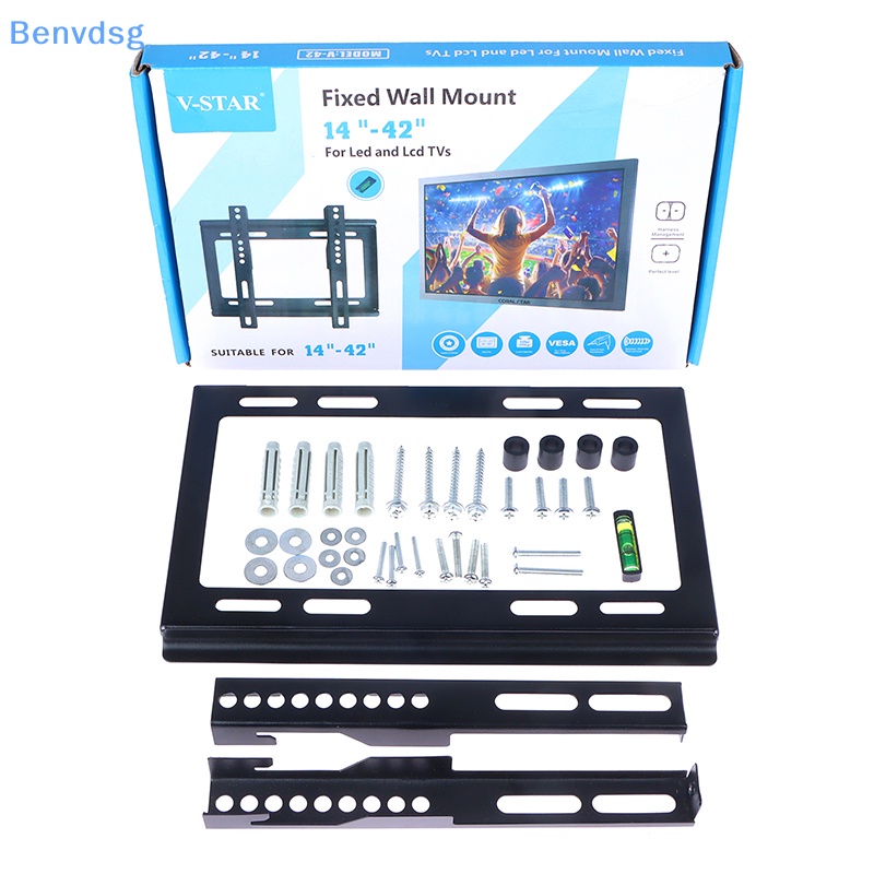 Giá Đỡ TV LCD 14-42Inch Gắn Tường Kèm Ốc Vít Cố Định Dày 1.2MM