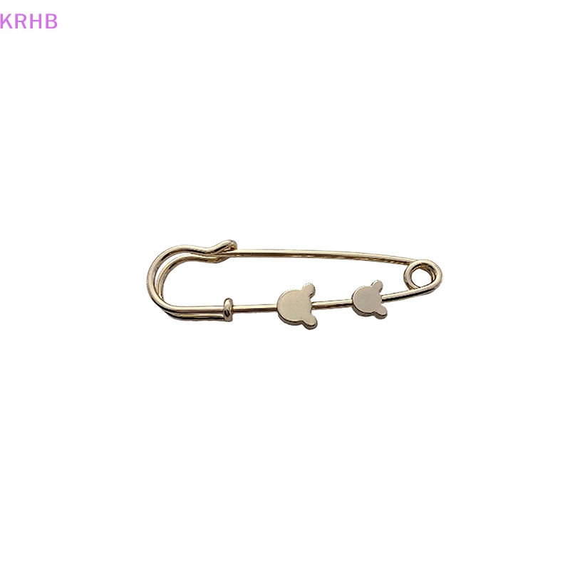 Ghim Cài Áo Hình Lục Giác Bằng Hợp Kim Màu Vàng Phong Cách Vintage Đơn Giản Chống Ánh Sáng Tạo Mới