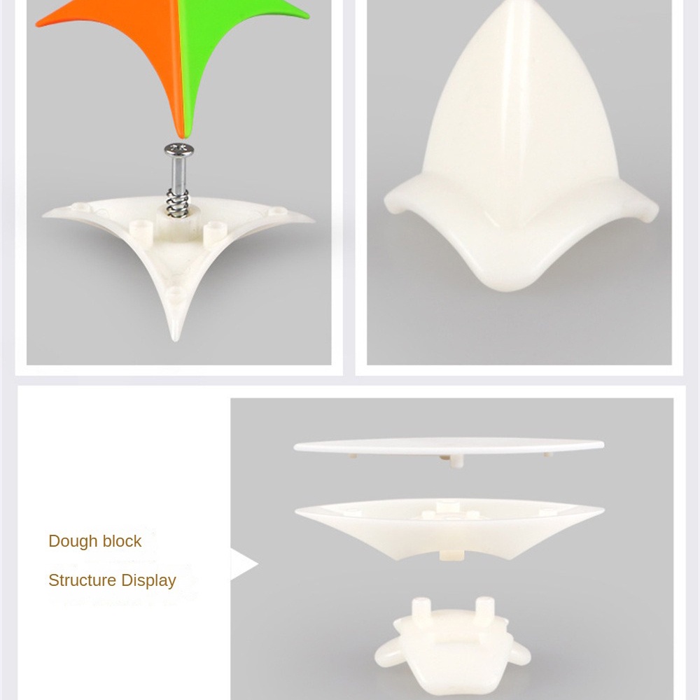 Đồ Chơi Khối Rubik Hình Lá Phong Hỗ Trợ Giáo Dục Bé