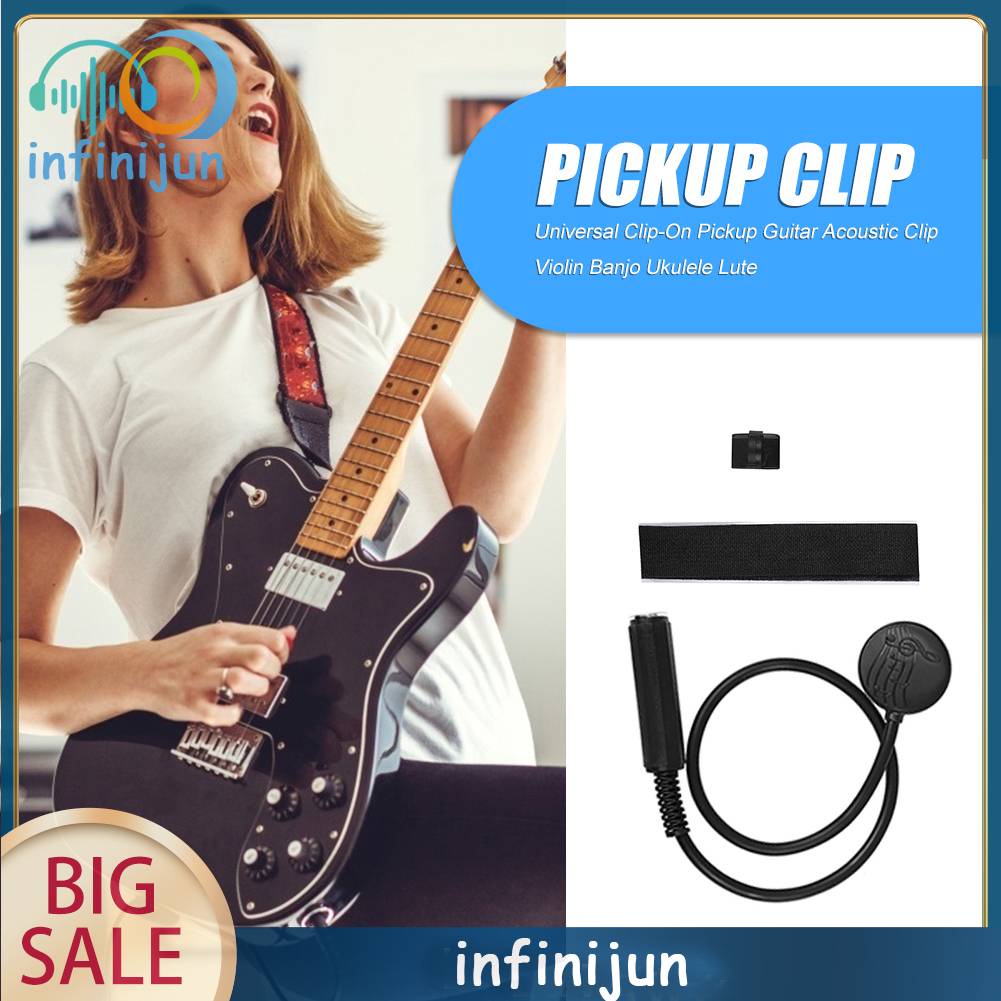 Kẹp Pickup BằNg Cao Su Cho Banjo Ukulele