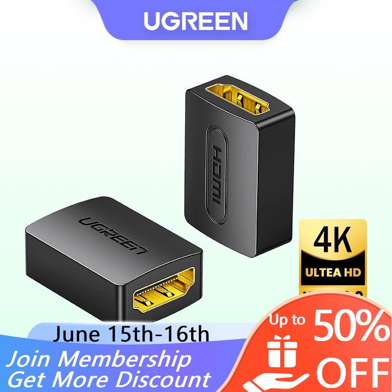 Đầu nối chuyển đổi ổ cắm HDMI UGREEN tốc độ cao