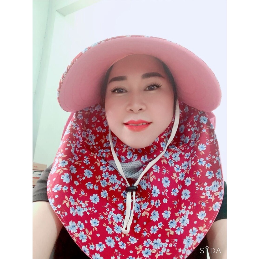 Nón chống nắng vành lớn và nón vành lớn dây rút  - Shop Kim Yến 5