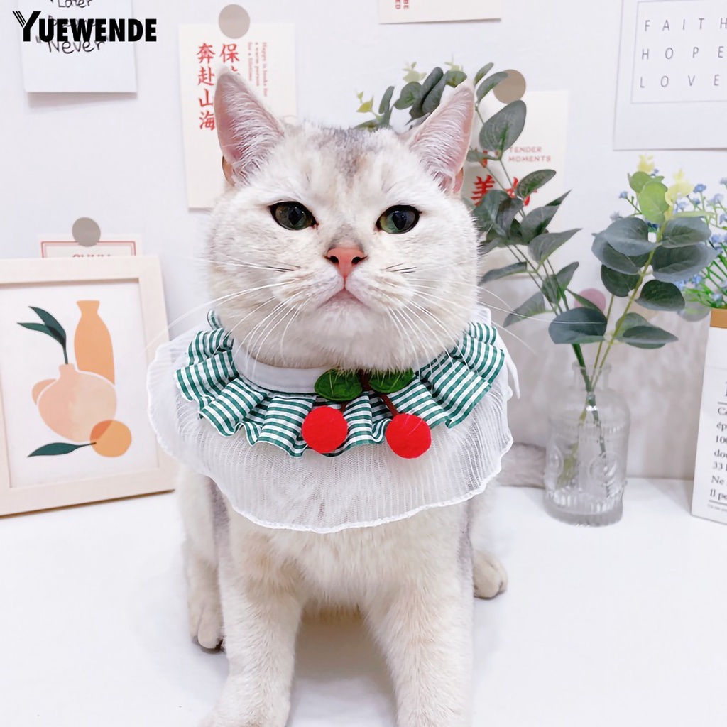 Vòng Cổ Hình Trái Cherry Xinh Xắn Cho Thú Cưng