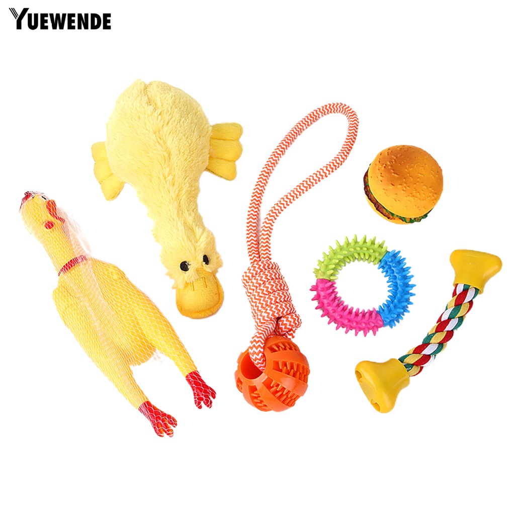 1 Bộ Búp Bê Đồ Chơi Nhai Chống Cắn Và Thoải Mái Hình Động Vật Hoạt Hình