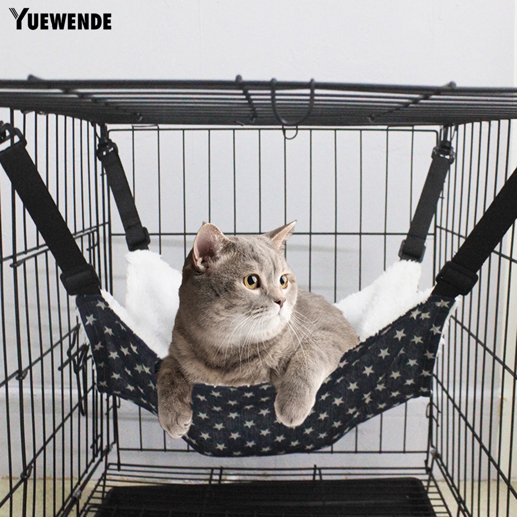 Võng Treo Hai Mặt In Họa Tiết Tinh Tế Chống Cắn Có Thể Điều Chỉnh Sức Chứa Lớn Cho Thú Cưng