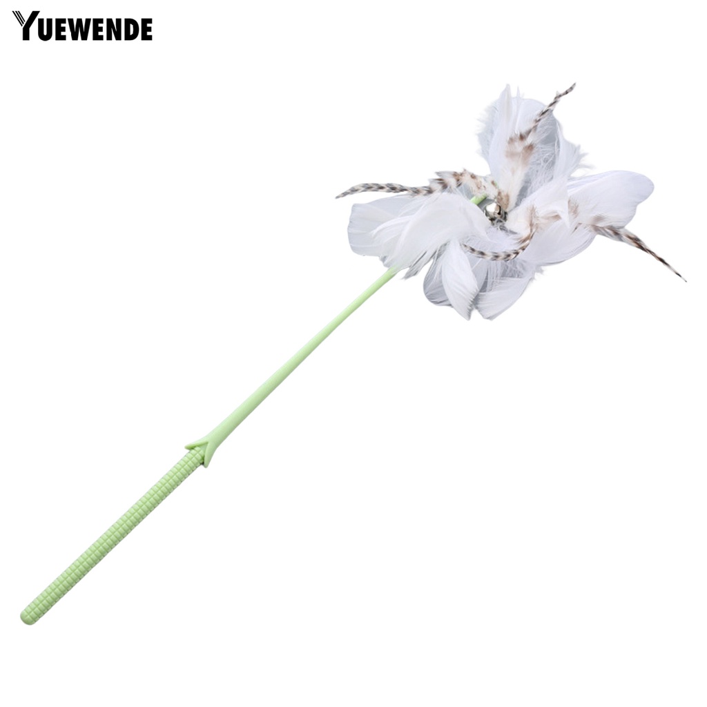 Gậy Trêu Mèo Cào Đính Lông Vũ Vui Nhộn