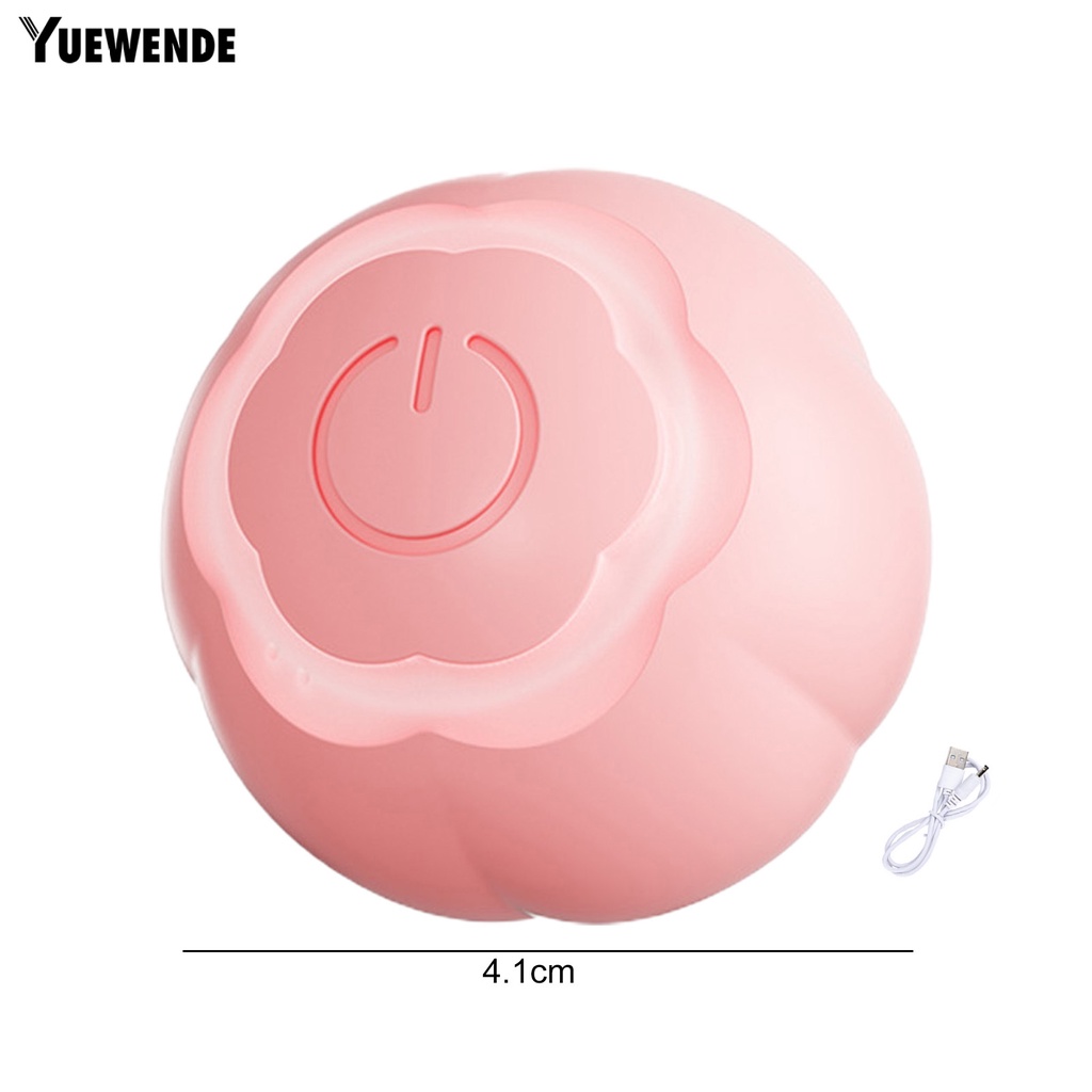 Đồ Chơi Bóng Lăn Điện Tử Thông Minh Chống Cắn 2 Chế Độ Có Thể Sạc Lại Hỗ Trợ Giảm Căng Thẳng Cho Mèo Cưng