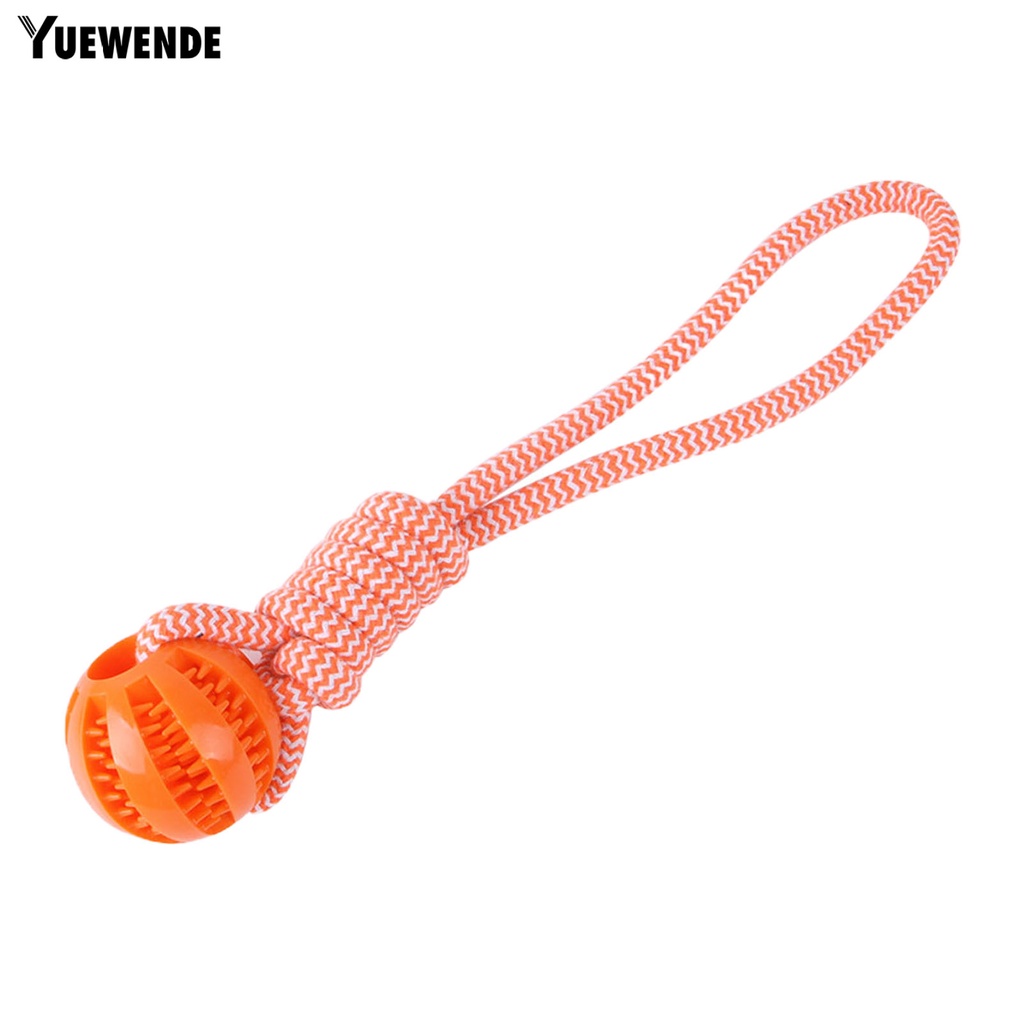Đồ Chơi Dây Cao Su Gắn Bóng Cao Su Giúp Giữ Sạch Răng Chống Cắn Và Mài Mòn Cho Thú Cưng