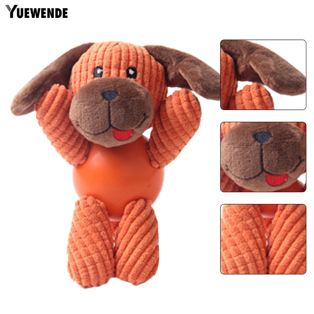 Đồ Chơi Nhồi Bông Hình Động Vật Dễ Thương Chống Trượt Cho Thú Cưng