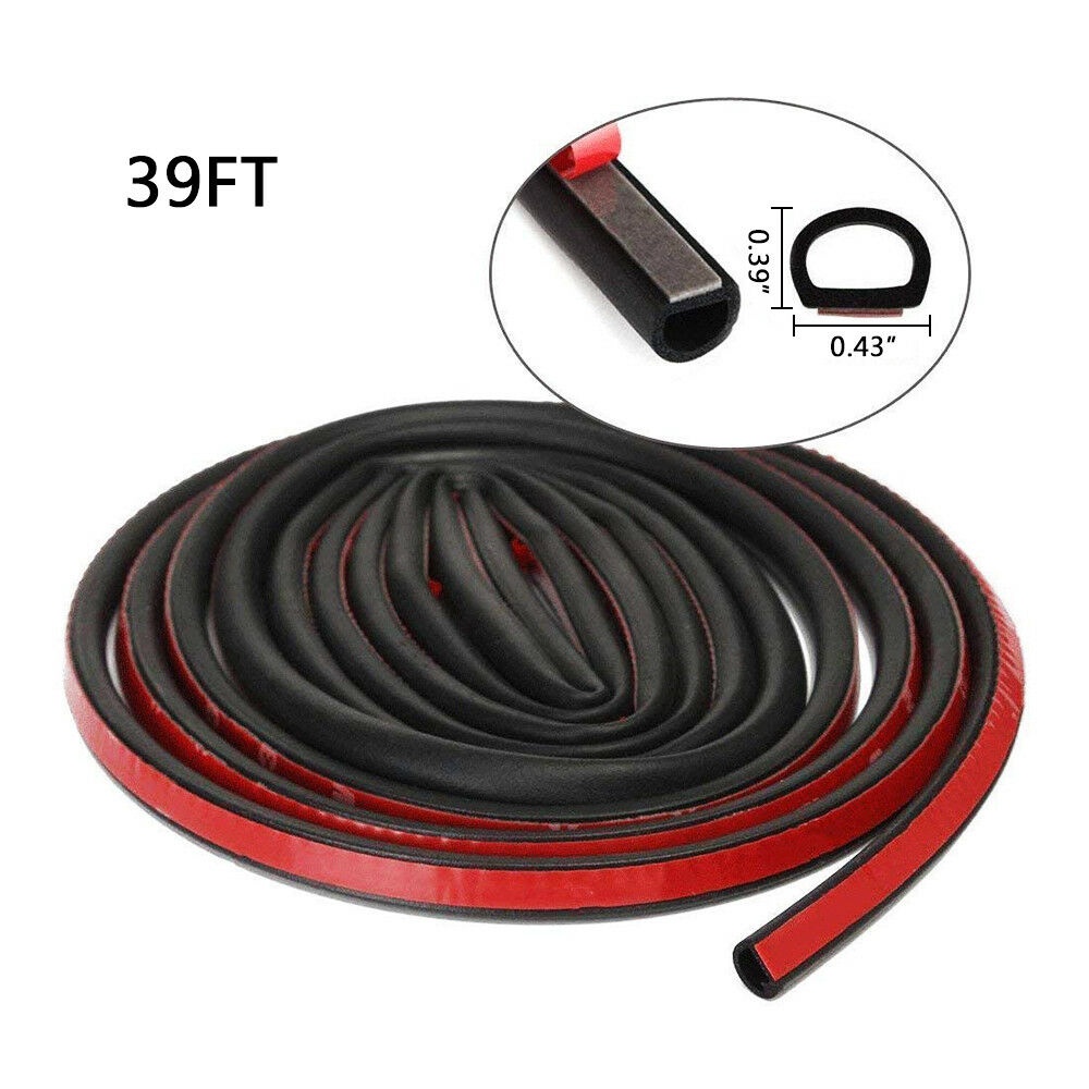 1 Cuộn Dây Dán Niêm Phong Chống Thấm Nước Chống Thời Tiết Hình Chữ D