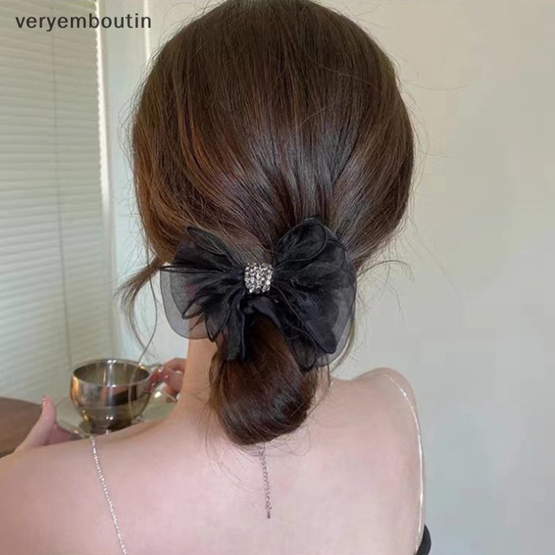 Dây Cột Tóc Lưới Đơn Giản Dễ Phối Đồ Thời Trang Mới 2022