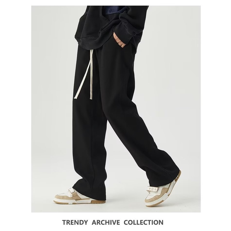 Quần Dài Mỏng Ống Suông Rộng Thoải Mái Thời Trang Đường Phố Mỹ 2023