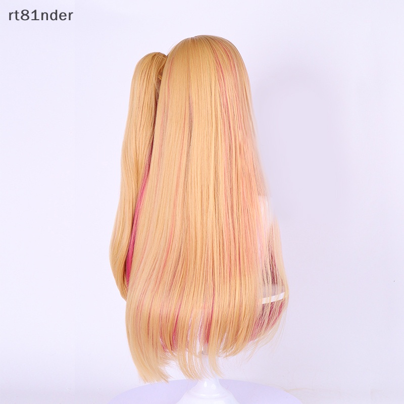 Tóc Giả Hóa Trang Nhân Vật Oshi No Ko Hoshino Ruby 70cm Bằng Sợi Tổng Hợp Chịu Nhiệt