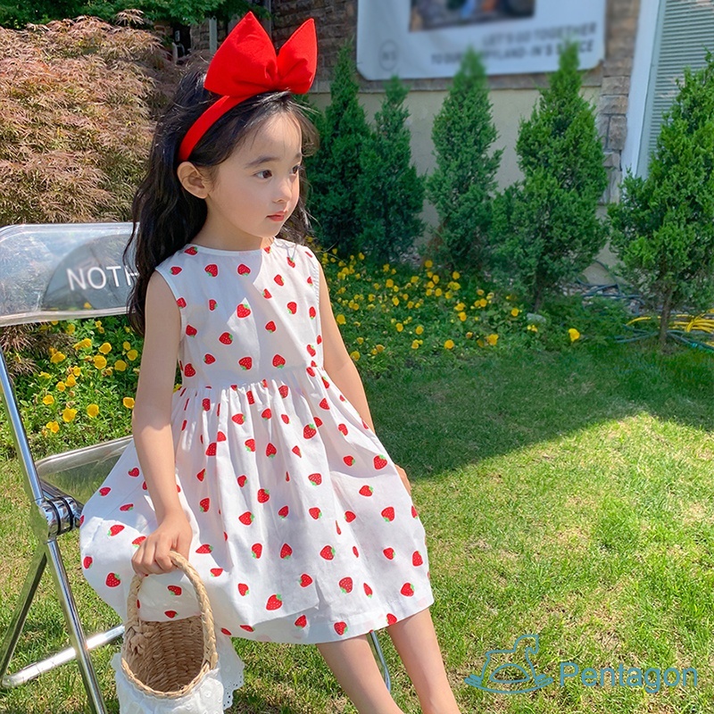 Đầm Phồng Thời Trang Mùa Hè Dễ Thương Dành Cho Bé Gái