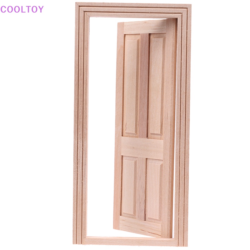Cooltoy Set 4 Bảng Điều Khiển Cửa 1 / 12 Trang Trí Nhà Búp Bê DIY