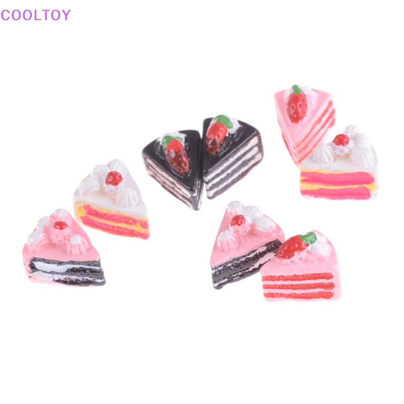 Set 2 Mô Hình Bánh 1 / 12 Dùng Để Trang Trí Nhà Búp Bê