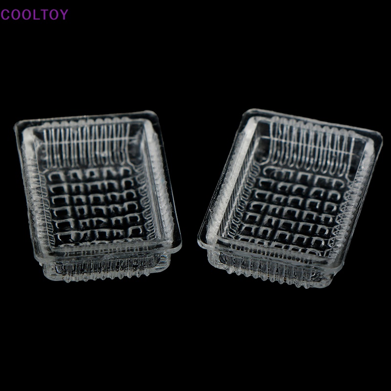 Set 2 Khay Nhựa 1: 12 Trang Trí Nhà Búp Bê