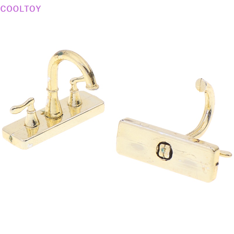 Cooltoy Set 2 Vòi Nước mini Tỉ Lệ 1: 12 Trang Trí Nhà Búp Bê