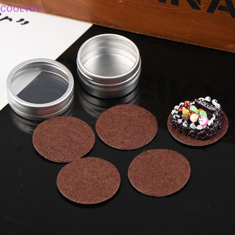 Set 2 Mô Hình Bánh Ngọt Mini Tỉ Lệ 1: 12 Dùng Để Trang Trí Nhà Búp Bê