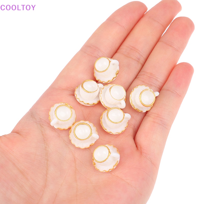 Bộ 4 Ly Cà Phê Đồ Chơi Búp Bê Cỡ 1 / 12