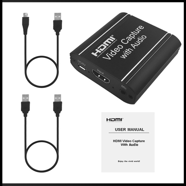 Thẻ Ghi Video Bằng Kim Loại 4k 60hz 1080p Hdmi-Compat