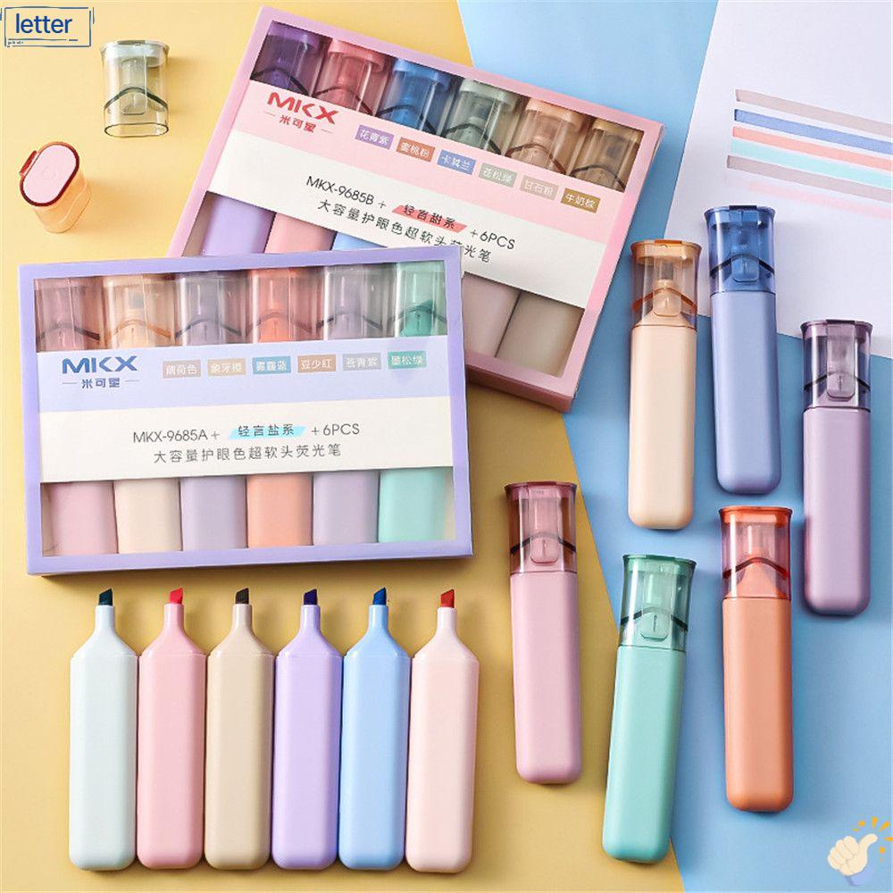 Hộp 6 Bút Đánh Dấu Vẽ Graffiti Chuyên Dụng